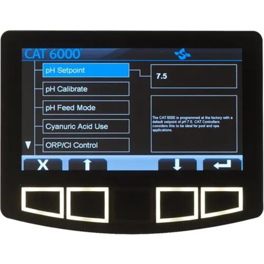 Contrôleur automatisé professionnel avancé CAT 6000 de Hayward