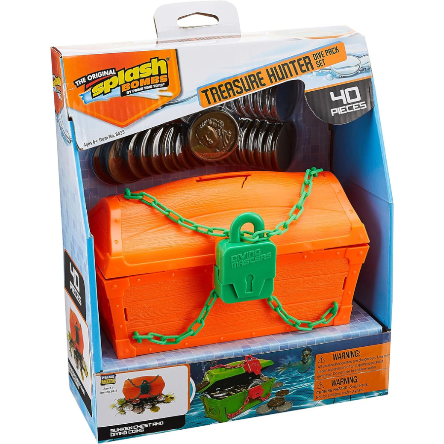 Ensemble de jouets de plongée 40 pièces Treasure Hunter
