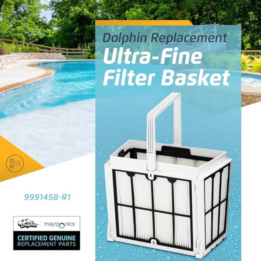 Maytronics Dolphin - 9991458-ASSY - Élément filtrant de remplacement pour cartouche Dolphin