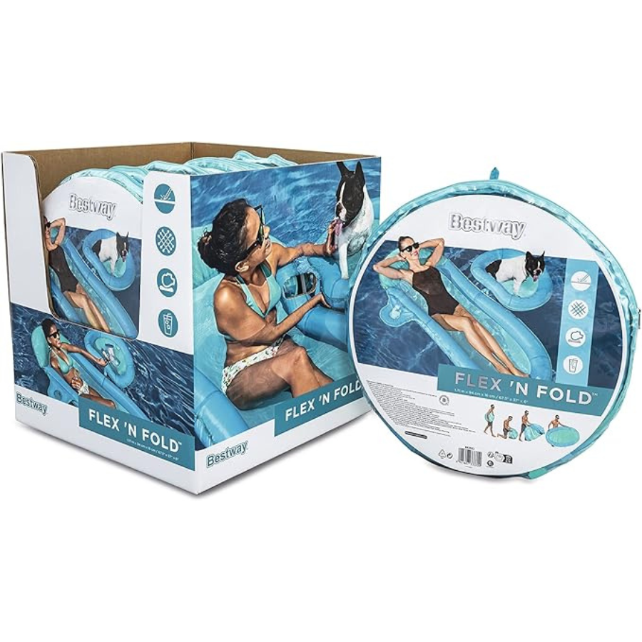 H2OGO! Flex ‘N Fold Deluxe Pool Lounge Float