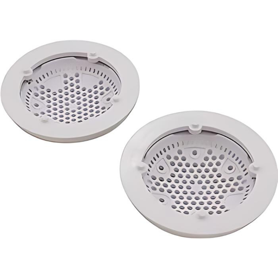 Cadre et couvercle de 8 pouces à double sortie d'aspiration WG1030AVPAK2 de Hayward