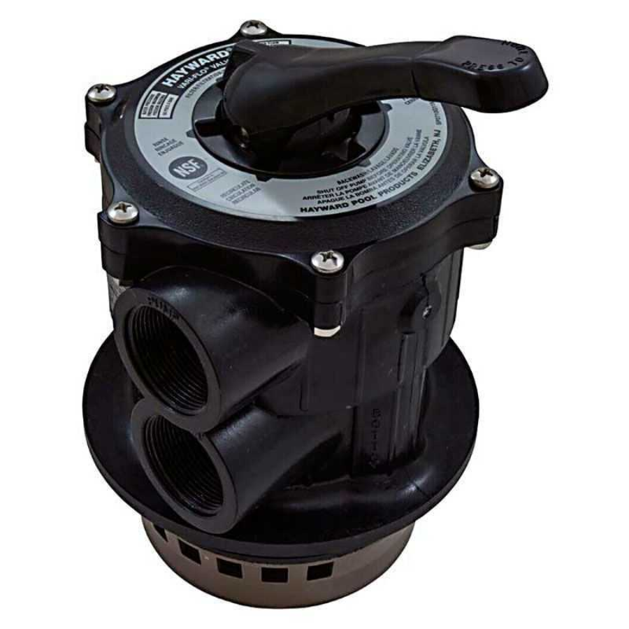 Hayward SP07121 Pro-Series Vari-Flo Top-Mount Control Valve (Black)
