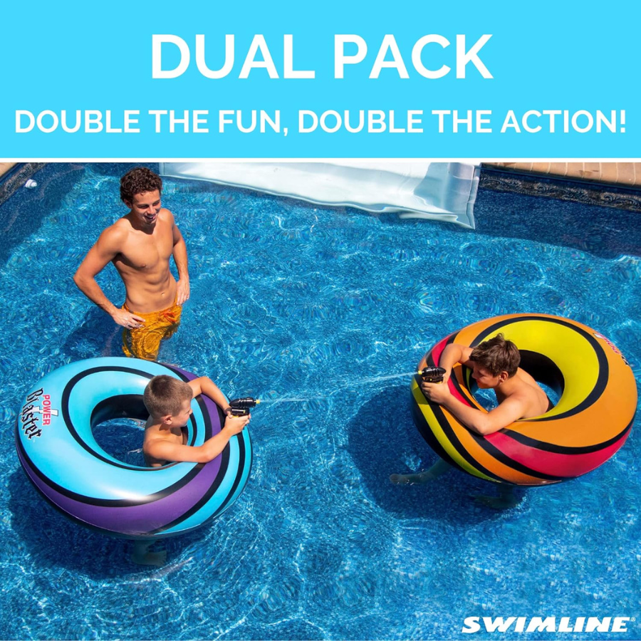 Power Blaster Dual Pool Float Squirter Set