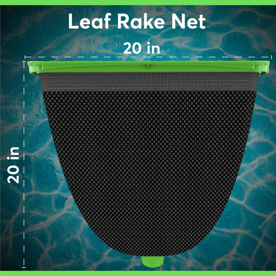 The Skimmie Mr. Frog Large Leaf Rake (20 Inch Wide Skimmer)