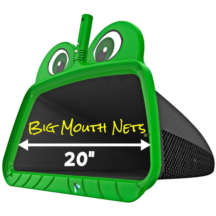 The Skimmie Mr. Frog Large Leaf Rake (20 Inch Wide Skimmer)