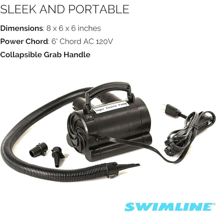 Electric Air Pump for Pool Toys and Inflatables