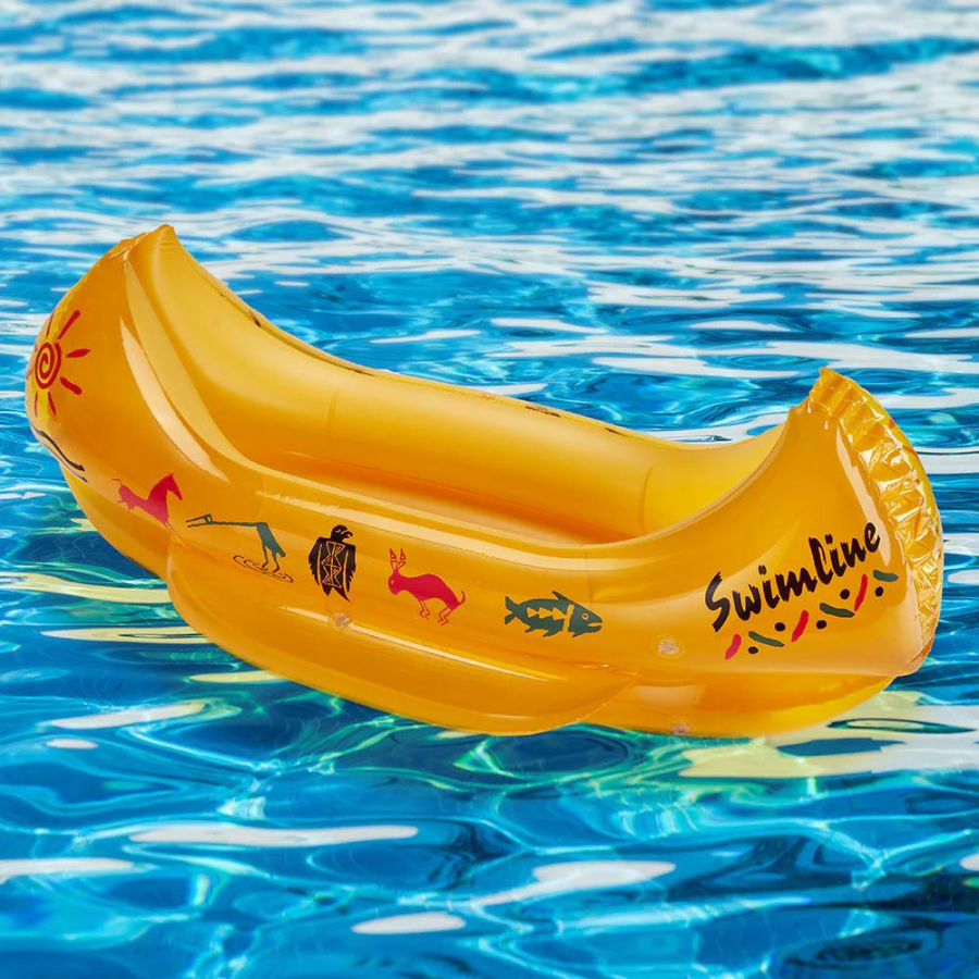 Kiddie Canoe Pool Float