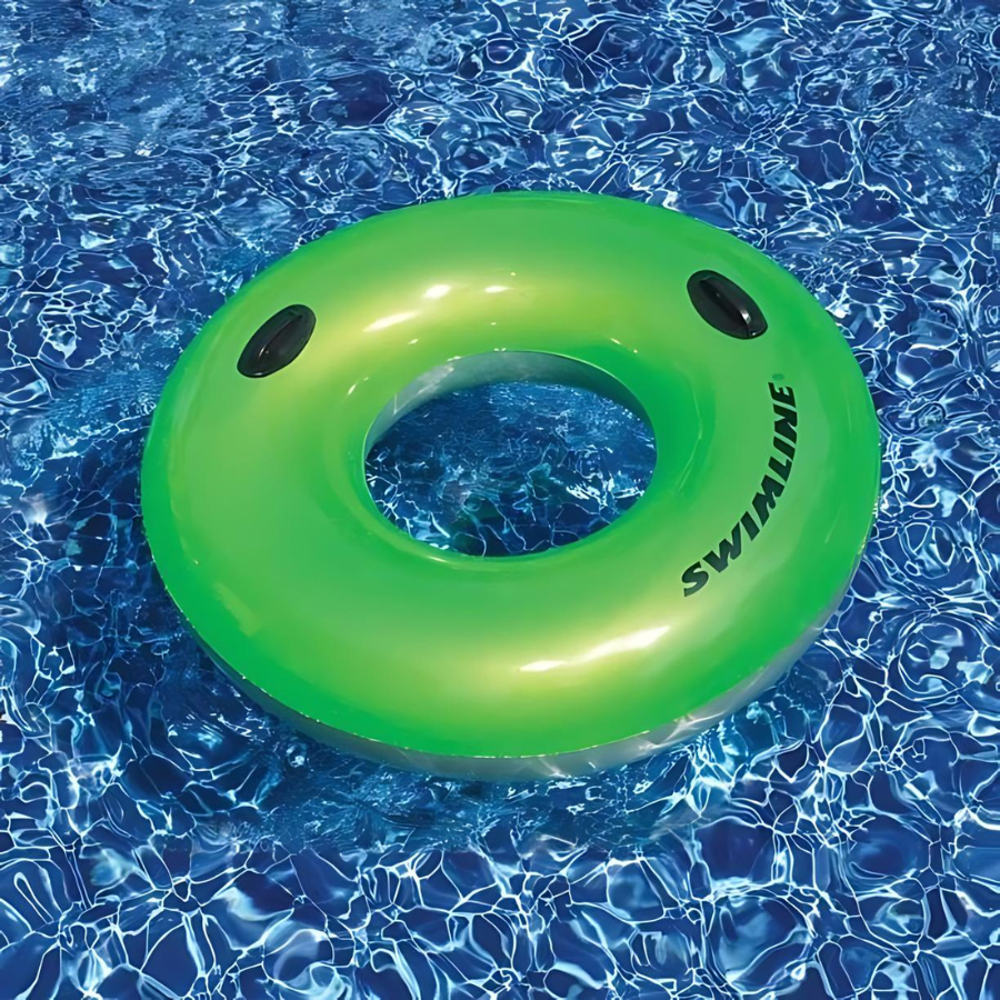 Green Water Park Style Ring Tube - 48 inches