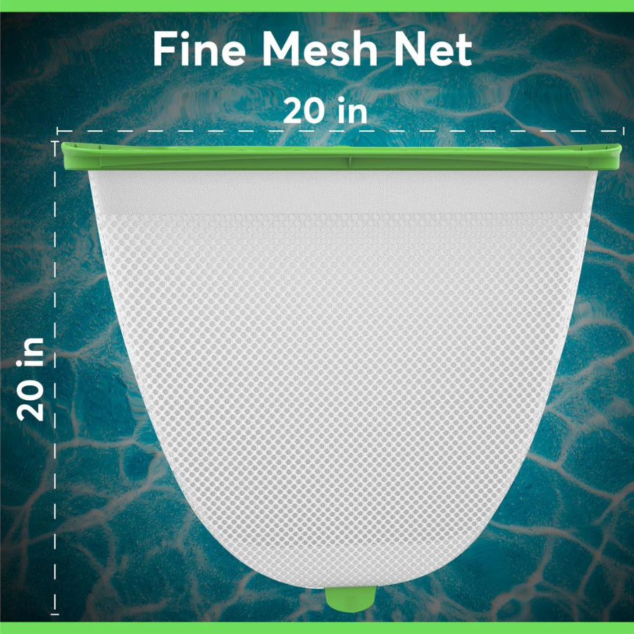 The Skimmie Ms. Frog Fine Mesh Net (20 Inch Wide Skimmer)