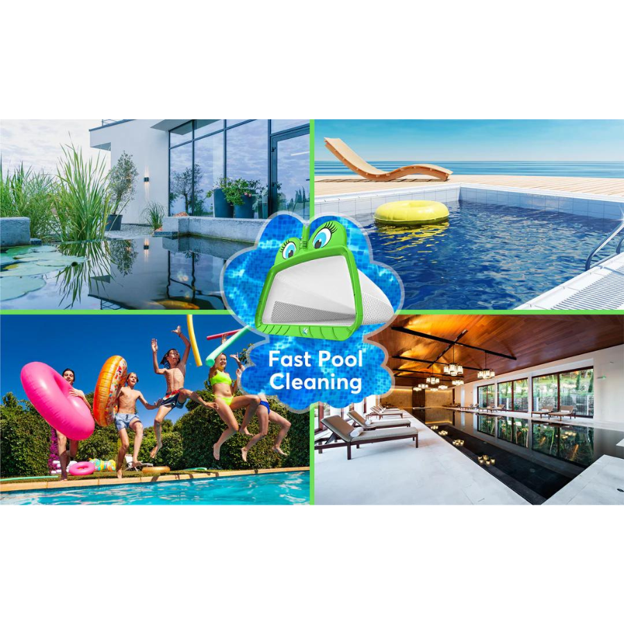 The Skimmie Ms. Frog Fine Mesh Net (20 Inch Wide Skimmer)