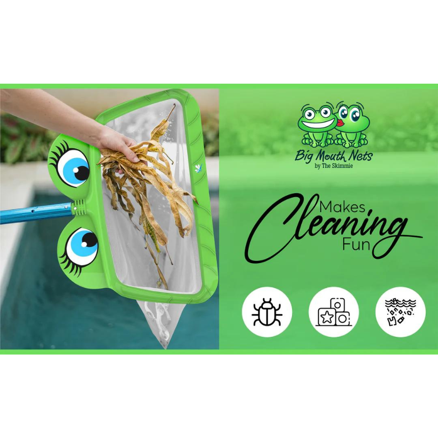 The Skimmie Ms. Frog Fine Mesh Net (20 Inch Wide Skimmer)