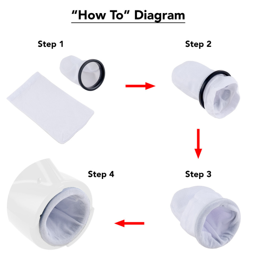 Pool Blaster Universal Micro-Filter Bag - Pack of 5