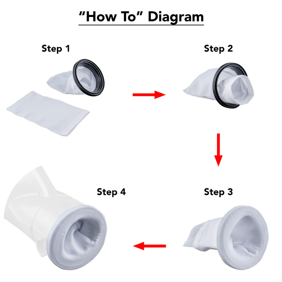 Pool Blaster Universal Micro-Filter Bag - Pack of 5