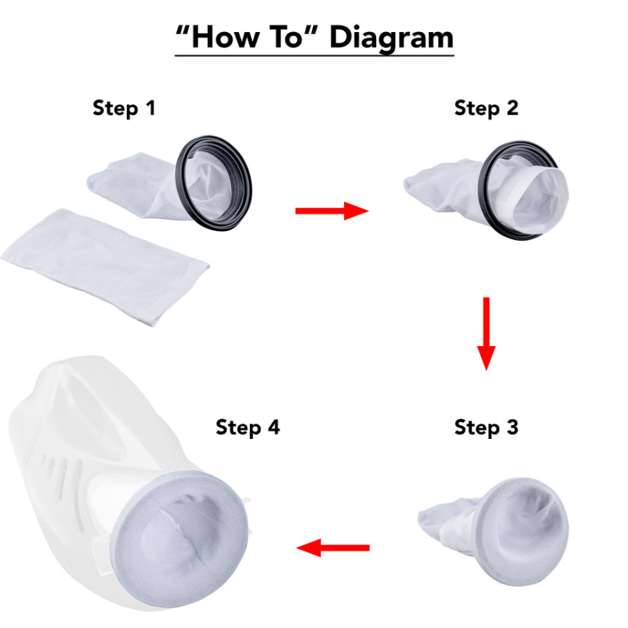 Pool Blaster Universal Micro-Filter Bag - Pack of 5