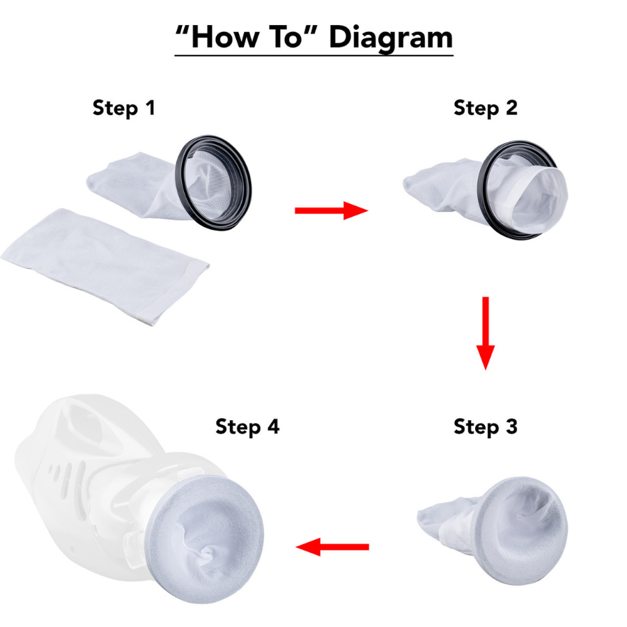 Pool Blaster Universal Micro-Filter Bag - Pack of 5