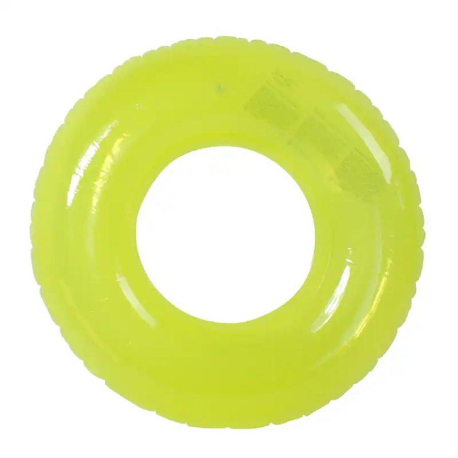 Yellow Colour Bright Pool Swim Ring (30 inch)
