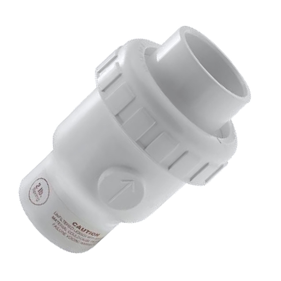 Praher 1.5 Inch Check Valve with Spring - Female Socket