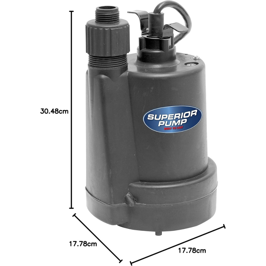 1/5 HP Submersible Utility Pump