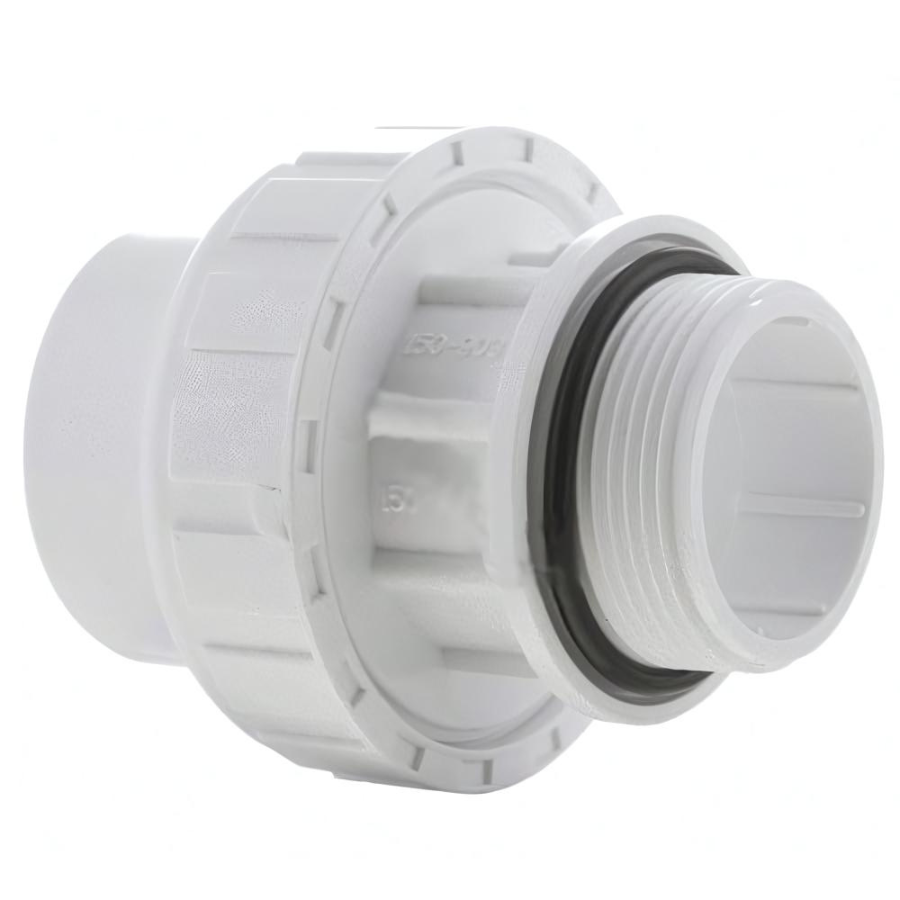 Union de 2 pouces PVC SKT X MIP avec Anneau