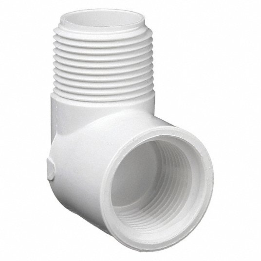 1.5 Inch 90-Degree Elbow - Male International Pipe Thread x Female International Pipe Thread