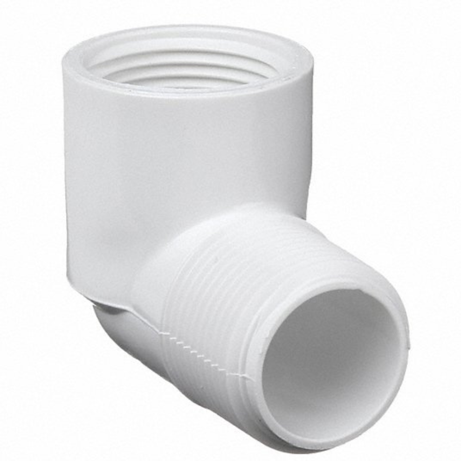1.5 Inch 90-Degree Elbow - Male International Pipe Thread x Female International Pipe Thread