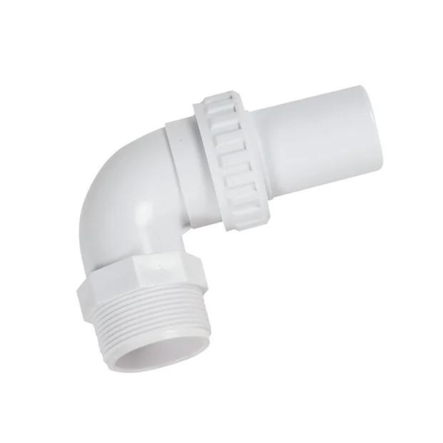 1.5 Inch Quick-Connect 90-Degree Elbow - Male International Pipe Thread x Spigot