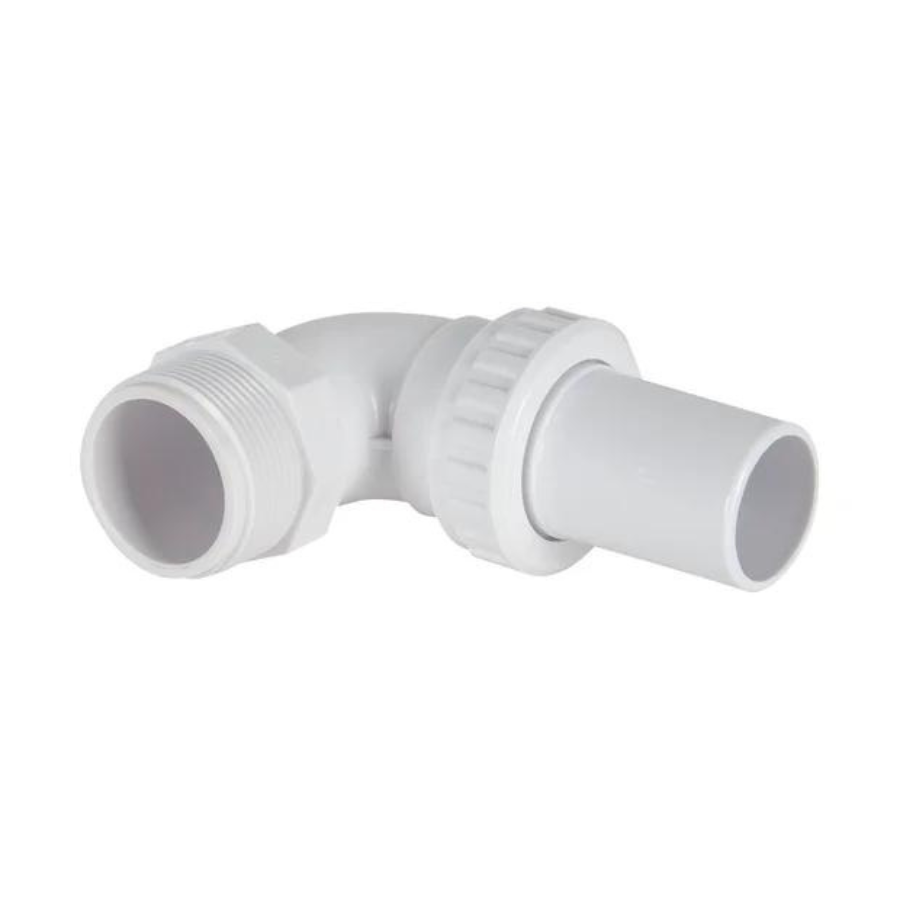 1.5 Inch Quick-Connect 90-Degree Elbow - Male International Pipe Thread x Spigot