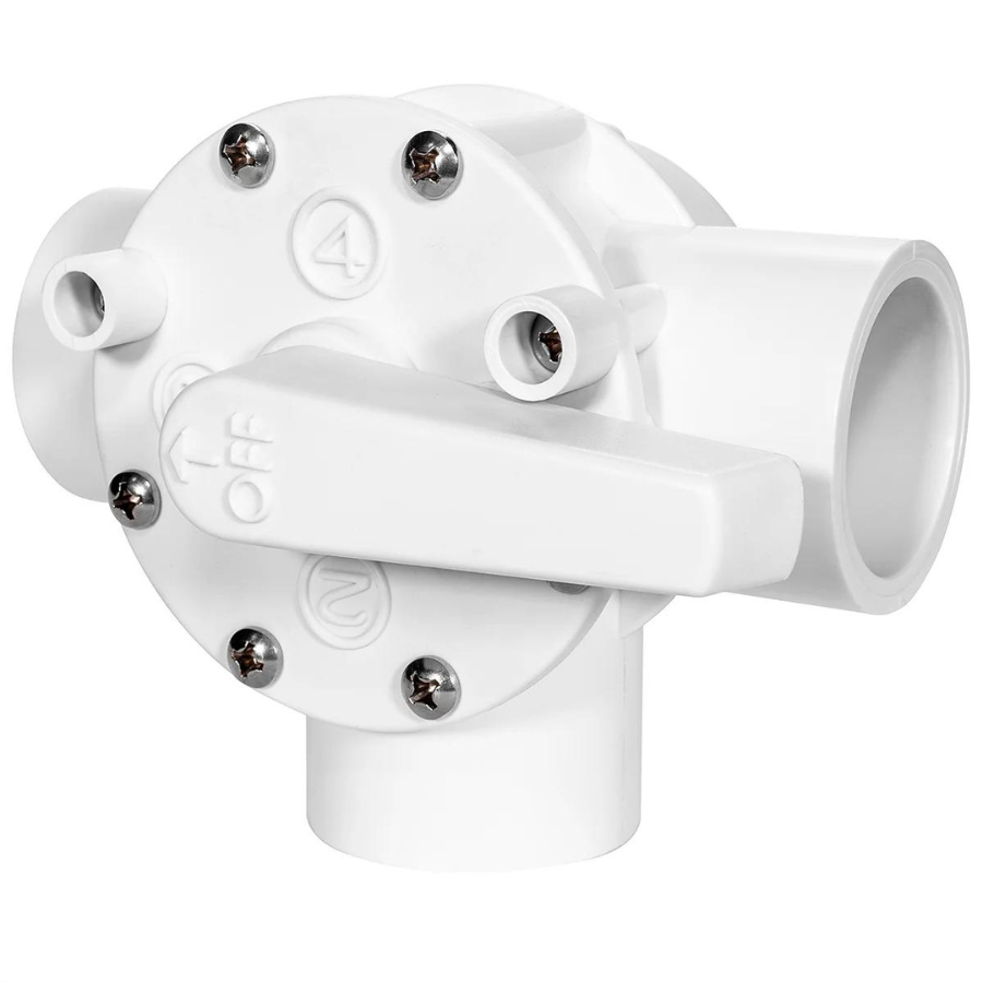 Vanne à 3 voies de 1,5 pouce Slip / Slip / Slip
