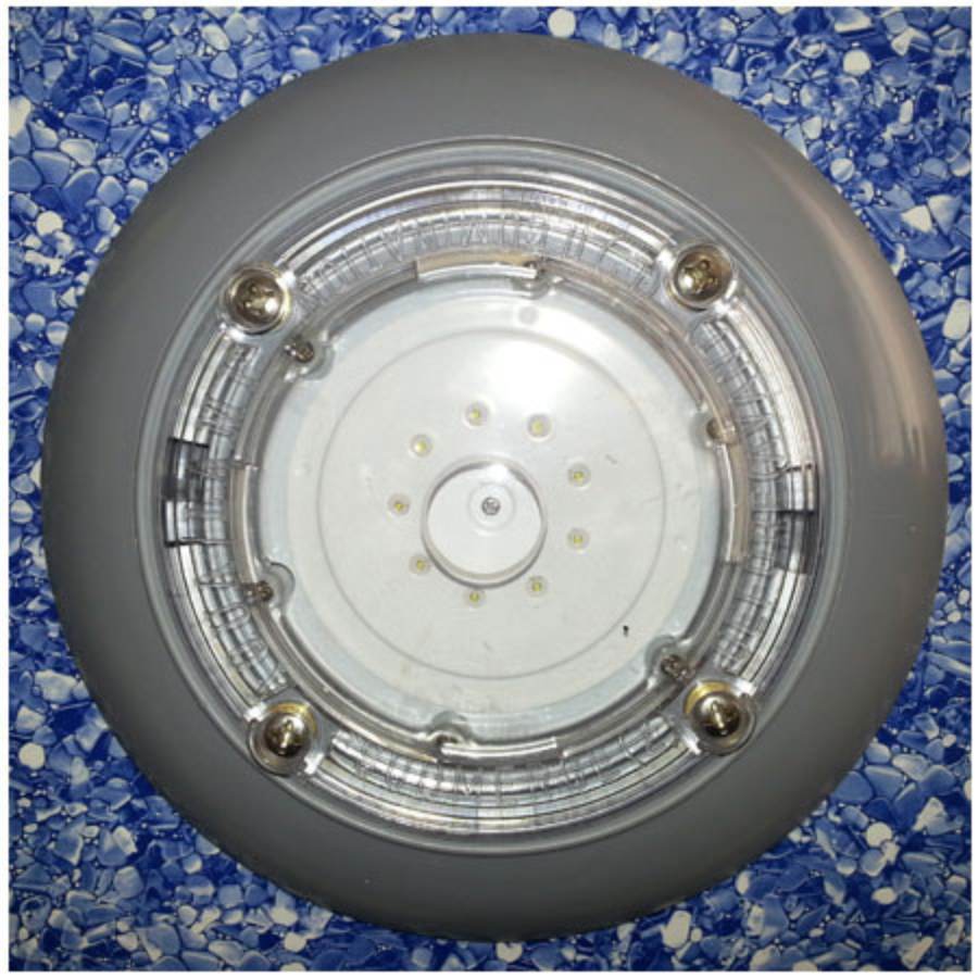 1 Lumière Murale à Basse Tension Aqualamp Rainbow Rays pour Piscines Creusée