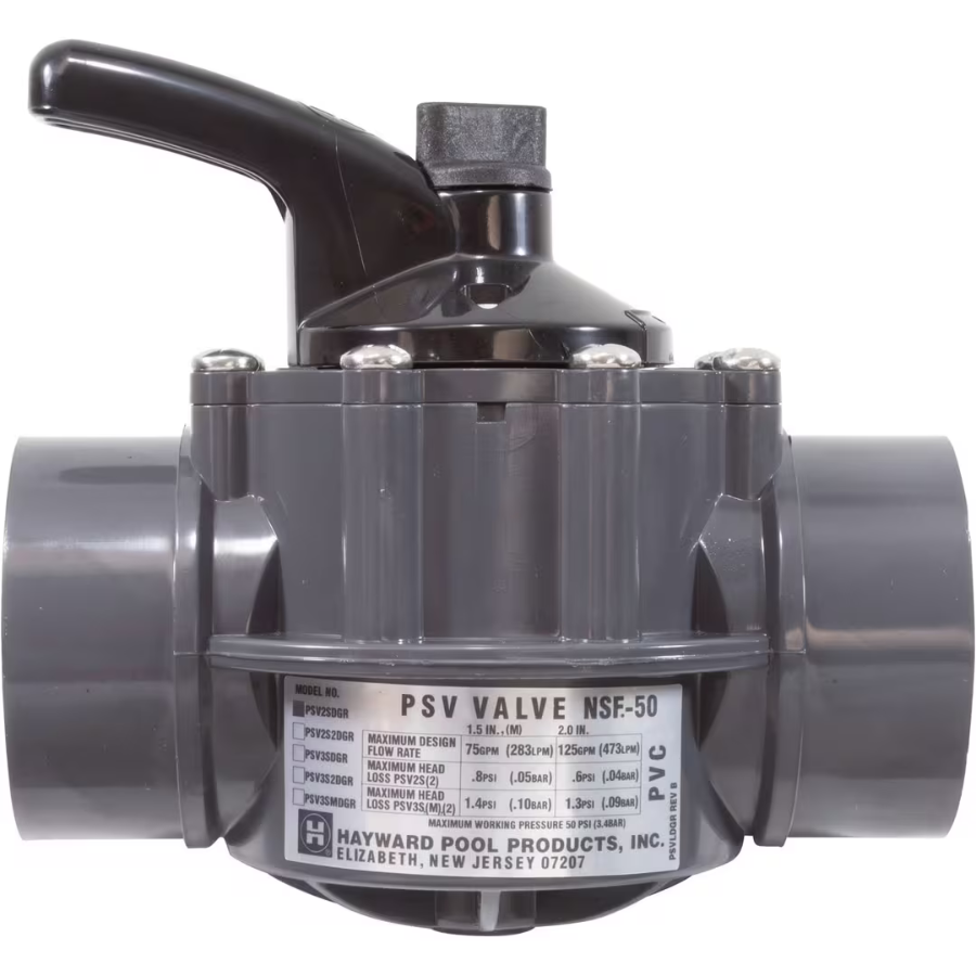 Hayward 2-Port Diverter Valve - 1.5 Inch x 2 Inch