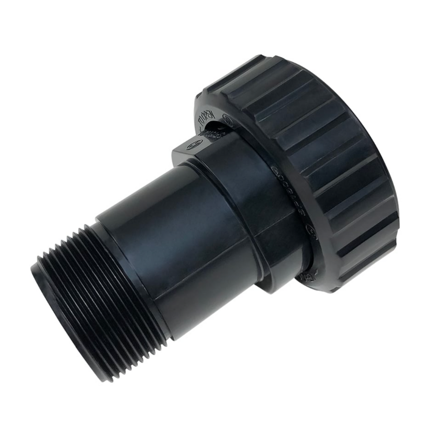 Hayward 3-Port External Union Ball Valve - 1.5 Inch MIPT