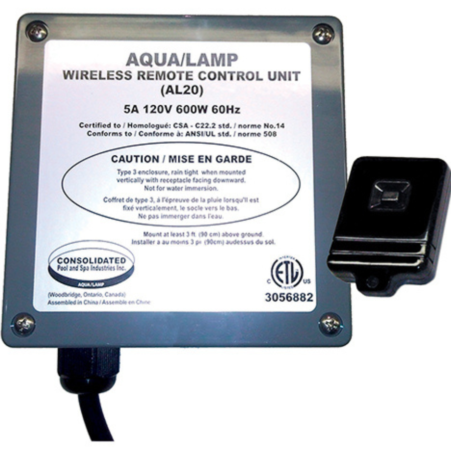Télécommande sans fil Aqualamp AL 20 - RR