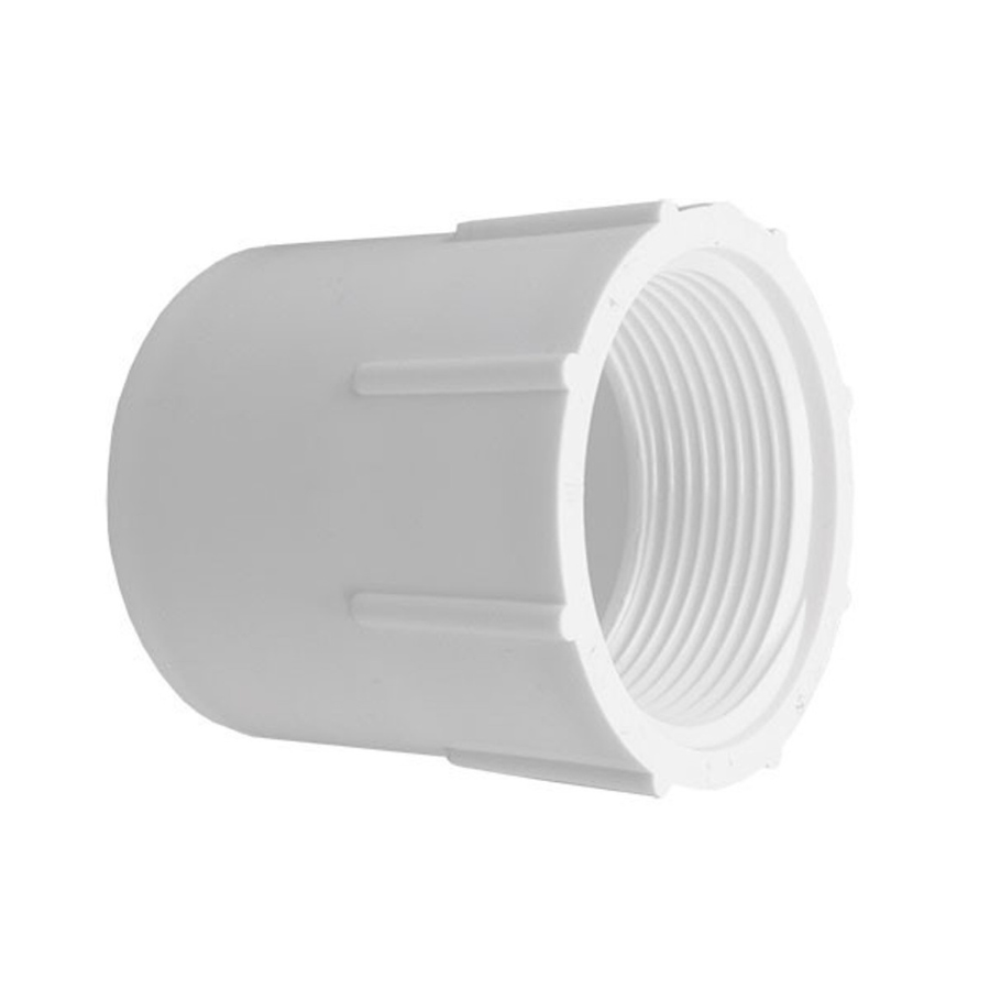 Adapteur de 1,5 pouces en PVC femelle SLIP x FIPT