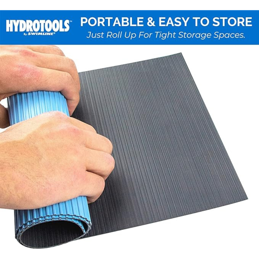 Tapis de protection pour échelle de piscine