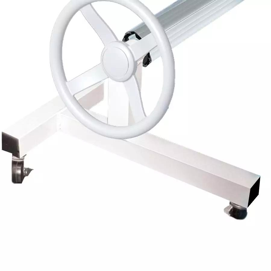 Enrouleur solaire de piscine creusée Monsoon de GLI avec tube de 20 pieds inclus