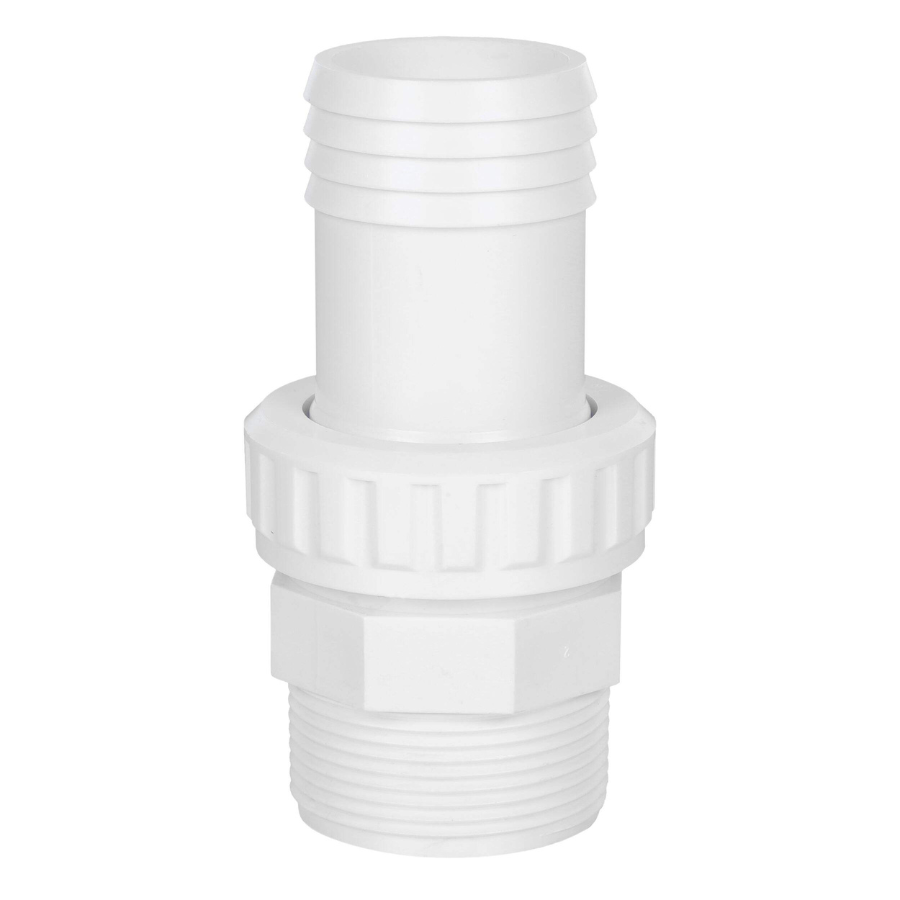 1.5 Inch Quick-Connect Adapter Fitting - Male International Pipe Thread x Hose Barb