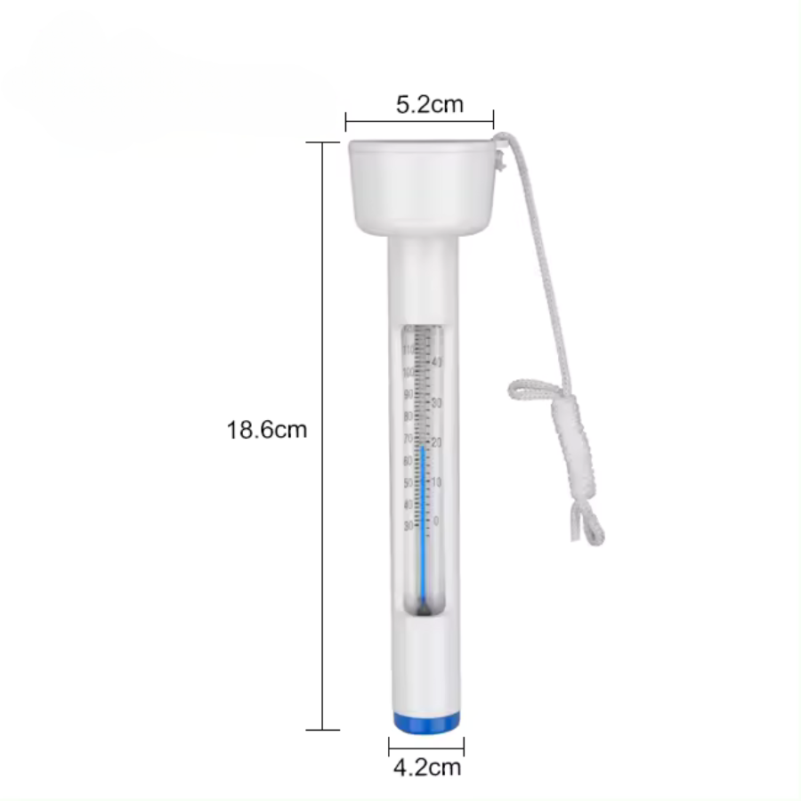Thermomètre flottant rond