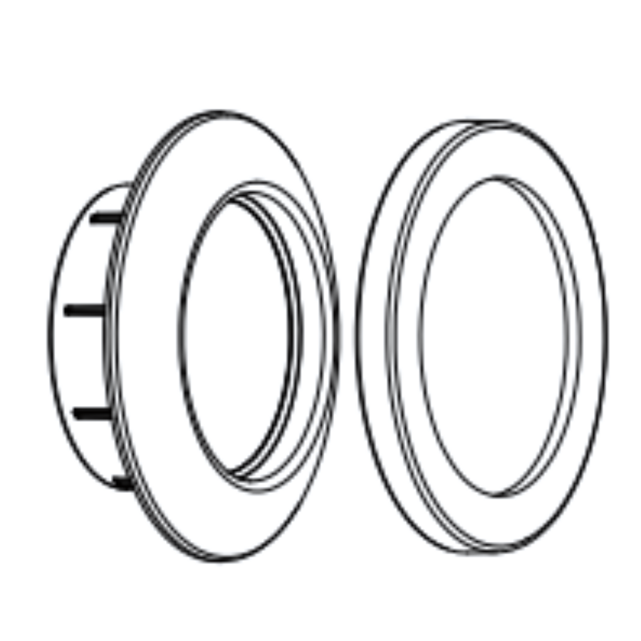 Écrou conique et rondelle de remplacement pour lumière de piscine SPP Argon DEL