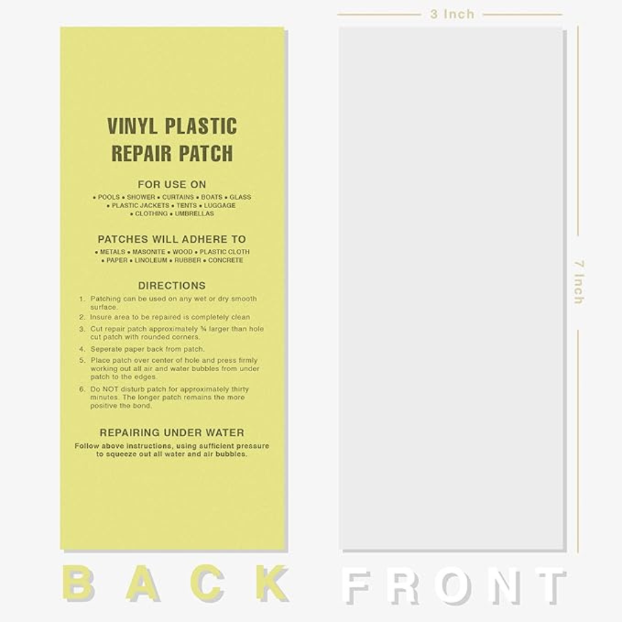 Vinyl Pool Patches