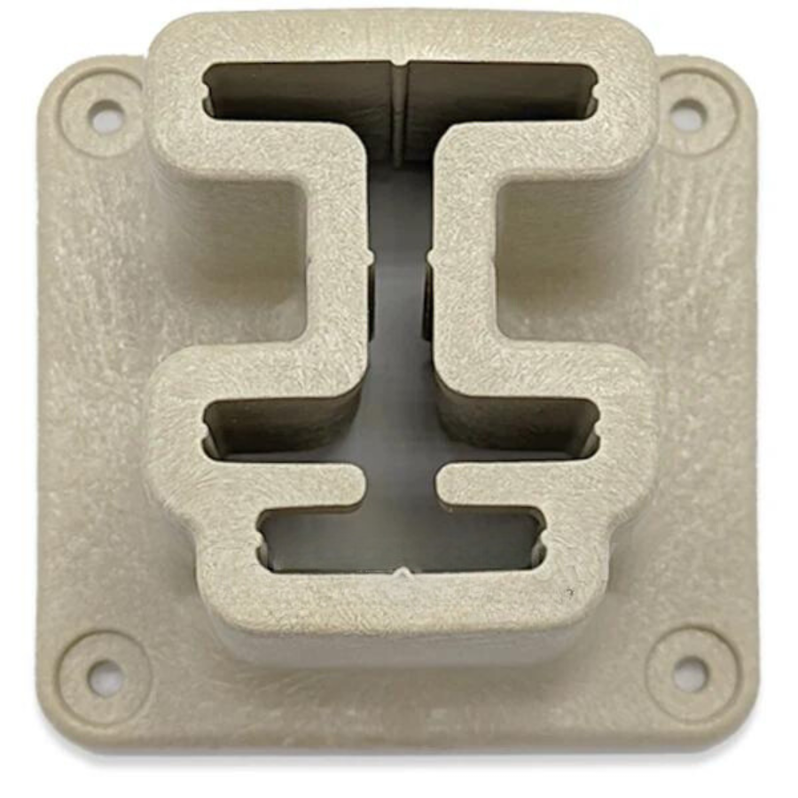 VinylWorks Single Deck Mount Flange - Light Grey