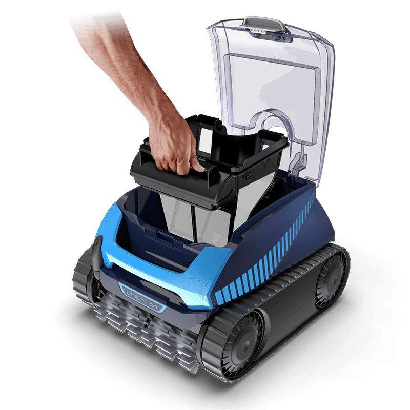 Open Box Polaris Freedom Cordless Inground Robotic Pool Cleaner with iAquaLink Connectivity (Used)