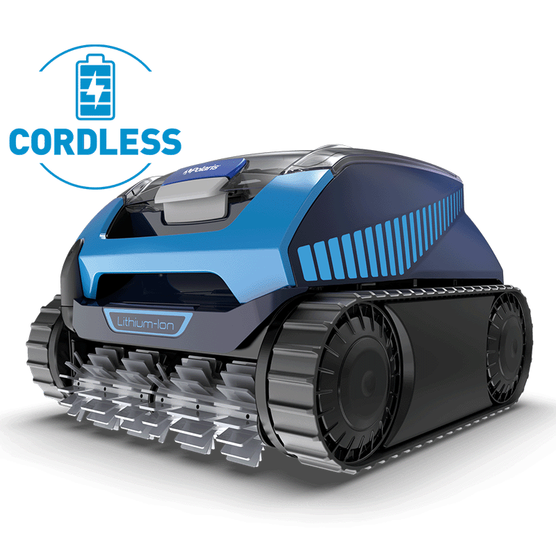 Open Box Polaris Freedom Cordless Inground Robotic Pool Cleaner with iAquaLink Connectivity (Used)