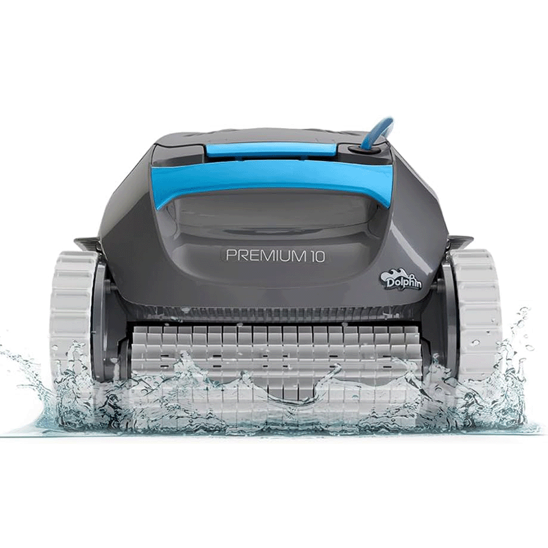 Open Box Dolphin Premium 10 Robotic Pool Cleaner (Used)