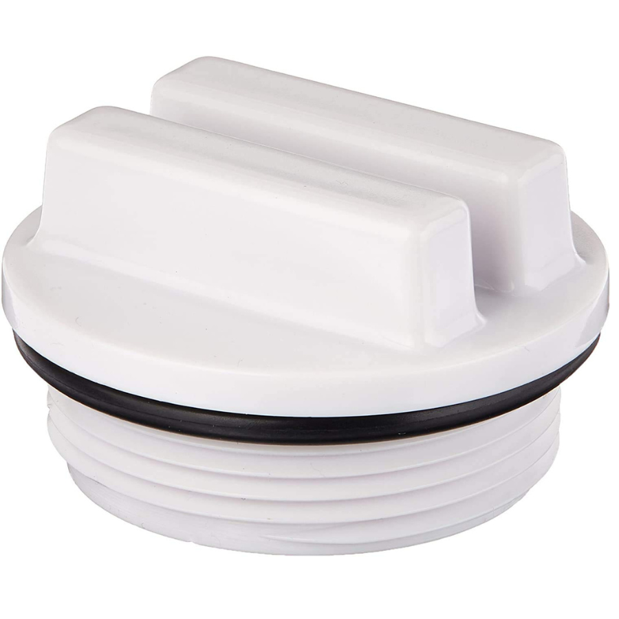 ABS Threaded Plug With O-Ring (1.5 inch)