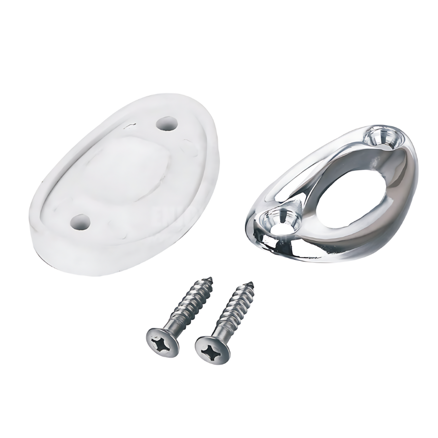 Ancres chromées pour corde de sécurité (lot de 2)