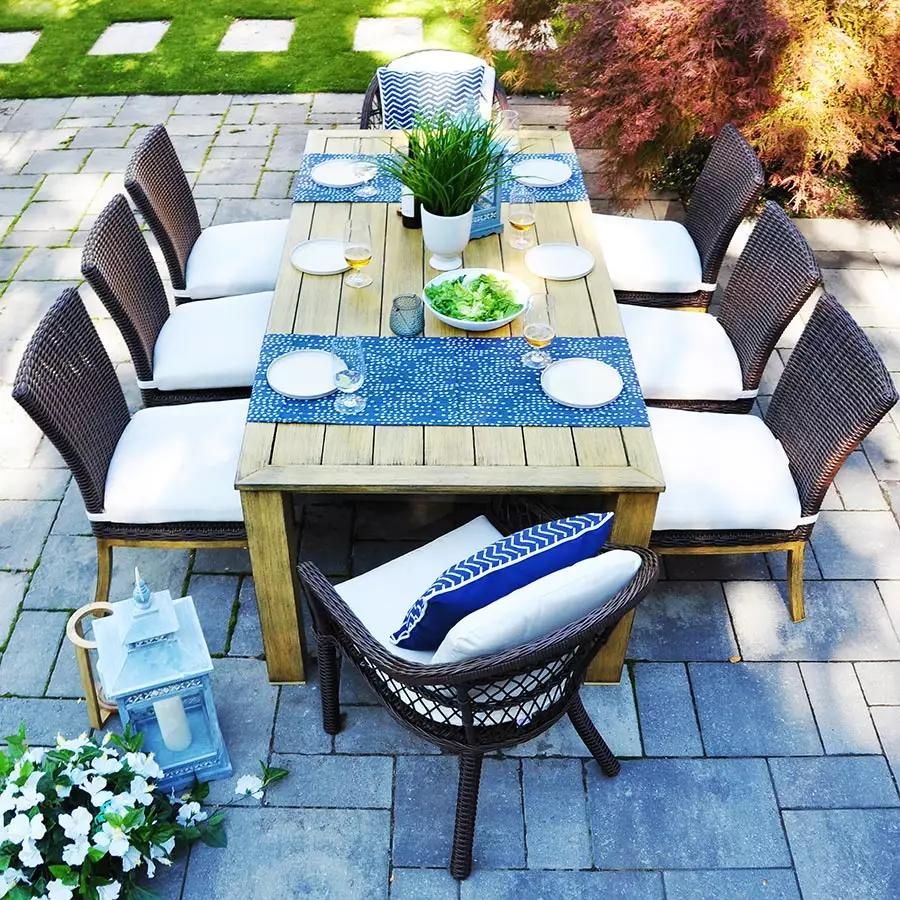 Cossette Arm Chair (Espresso / Canvas)