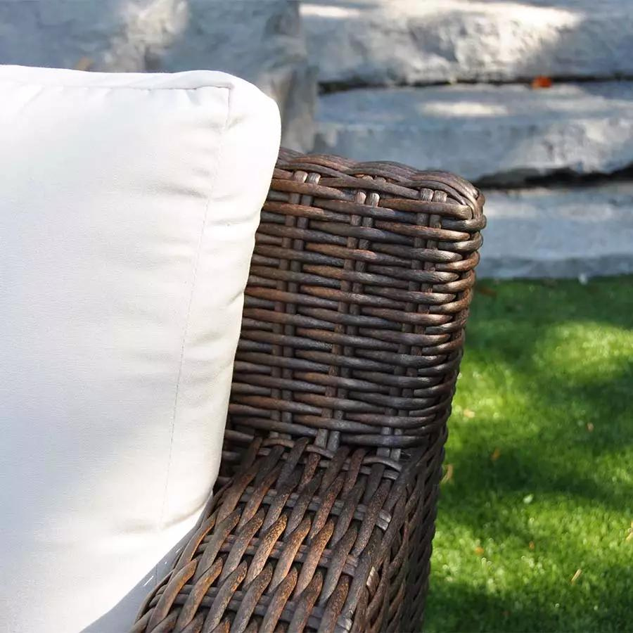 Cossette Lounge Chair (Espresso / Canvas)