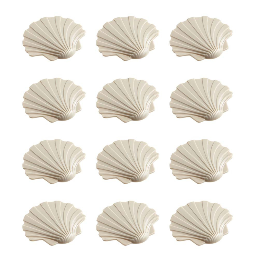 Deck Creations Seashell Safety Anchor Covers (Pack of 12)