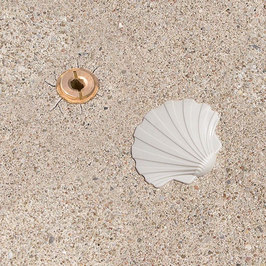 Deck Creations Seashell Safety Anchor Covers (Pack of 12)