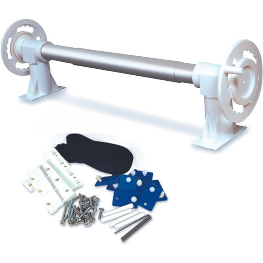 Hydro Pro Solar Cover Roller Above Ground with 16 - 20 ft Tube Included